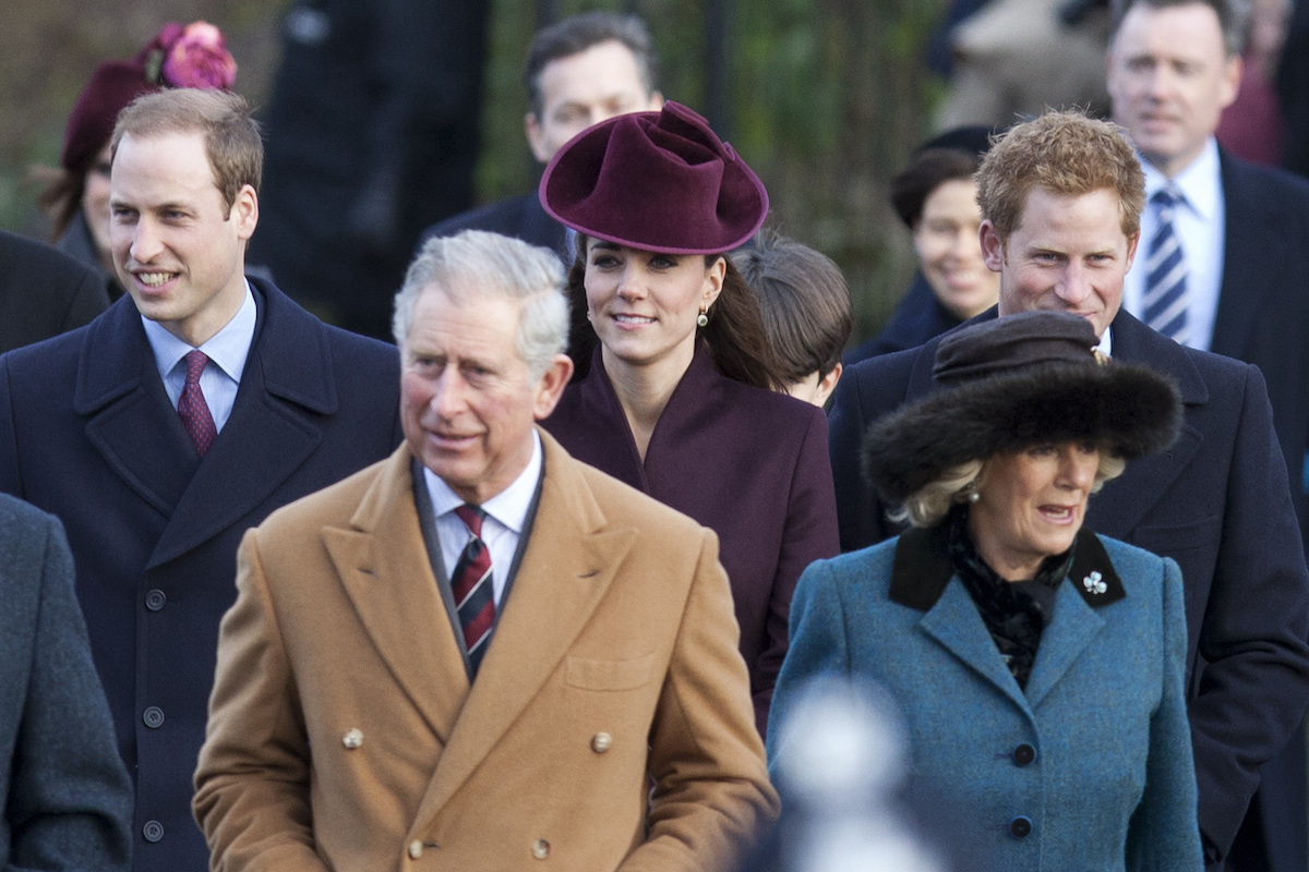 King Charles, Prince William, and Kate Middleton, who had her 'moment' during the 2019 Christmas walk to church, according to a body language expert, walk with Prince Harry, and Queen Consort Camilla on Christmas Day at Sandringham in 2011