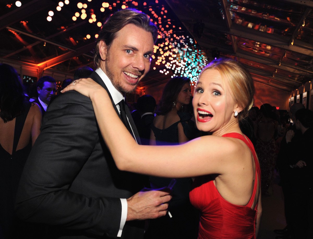 Dax Shepard and Kristen Bell Christmas tree