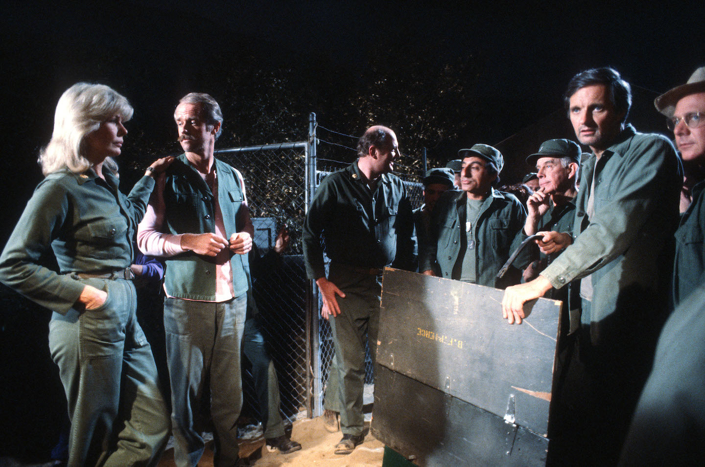 The cast of the last episode of 'M*A*S*H'