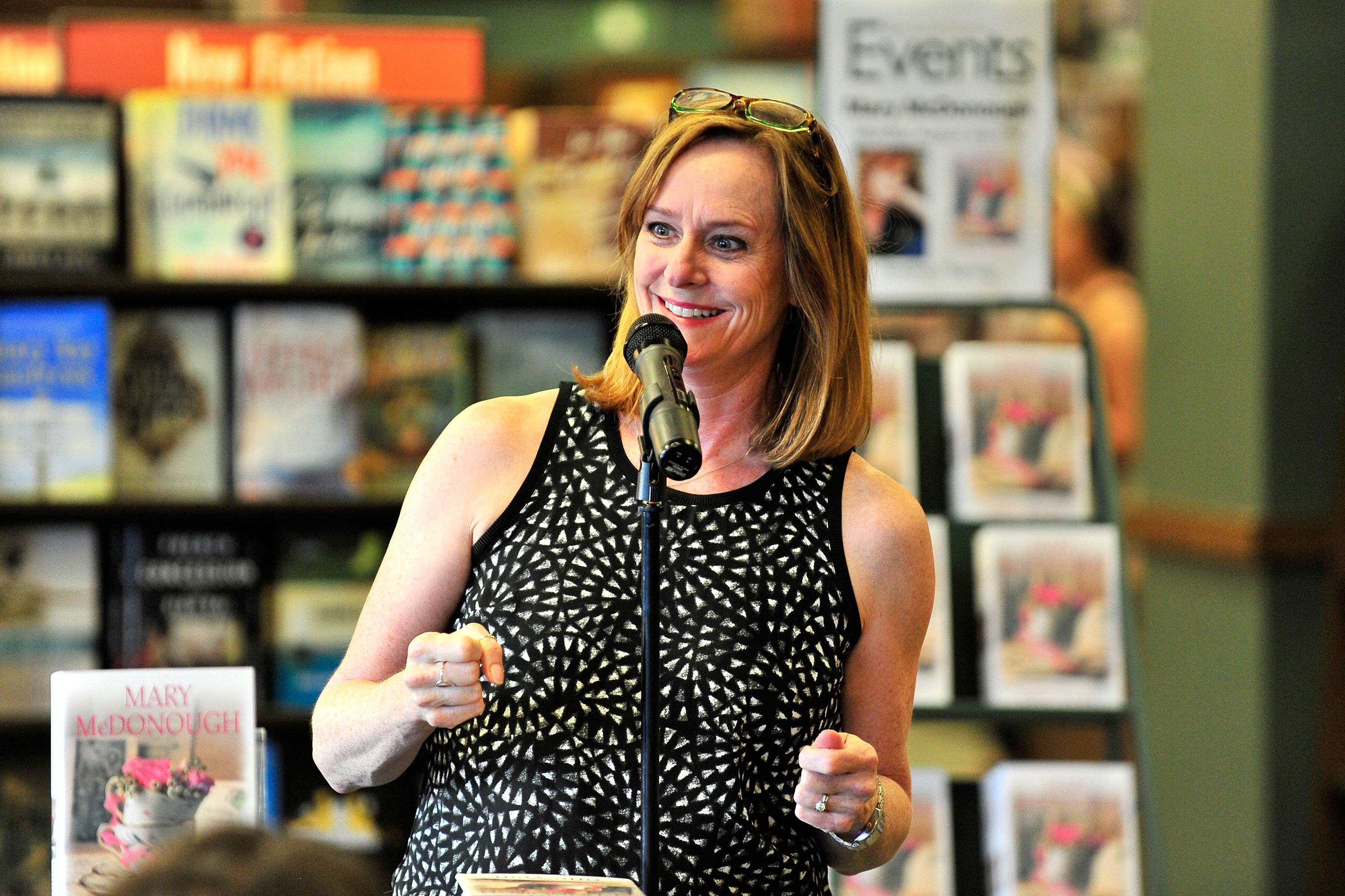 'The Waltons' actor Mary Elizabeth McDonough at a book signing