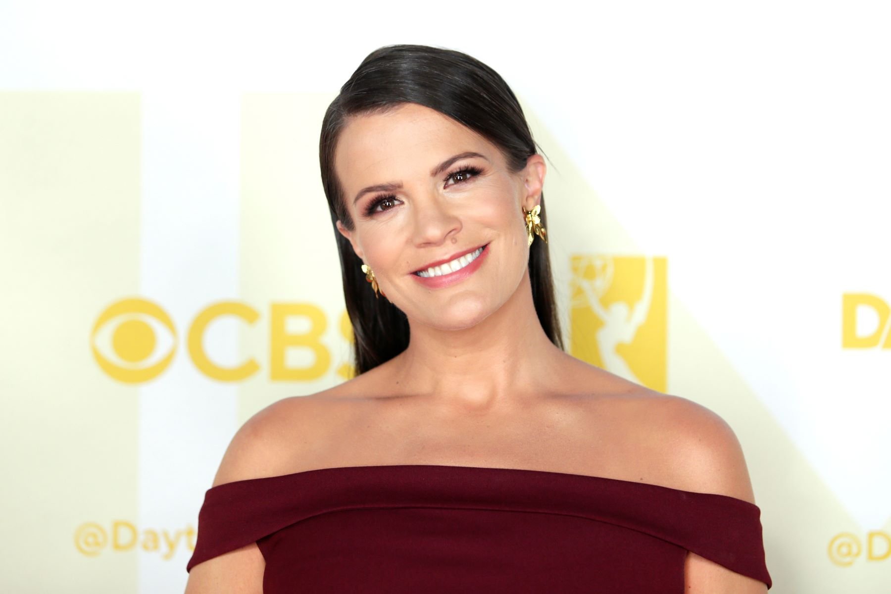 Melissa Claire Egan of 'The Young and the Restless' and 'Dawson's Creek' at the 48th Annual Daytime Emmy Awards