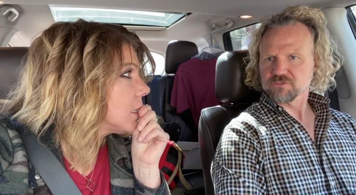 Meri Brown and Kody Brown in a car together in 'Sister Wives' Season 15 on TLC. Meri Brown's business earnings may have contibuted the most to the Brown family's finances for several years