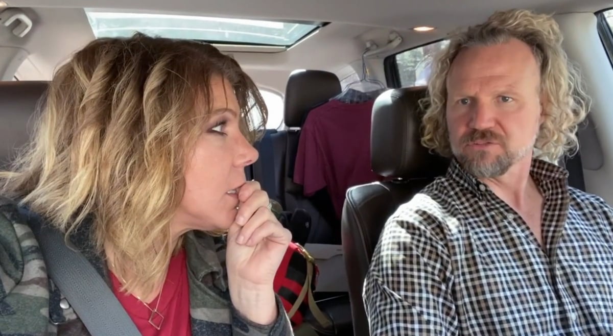 Meri Brown and Kody Brown in a car together in 'Sister Wives' Season 15 on TLC.