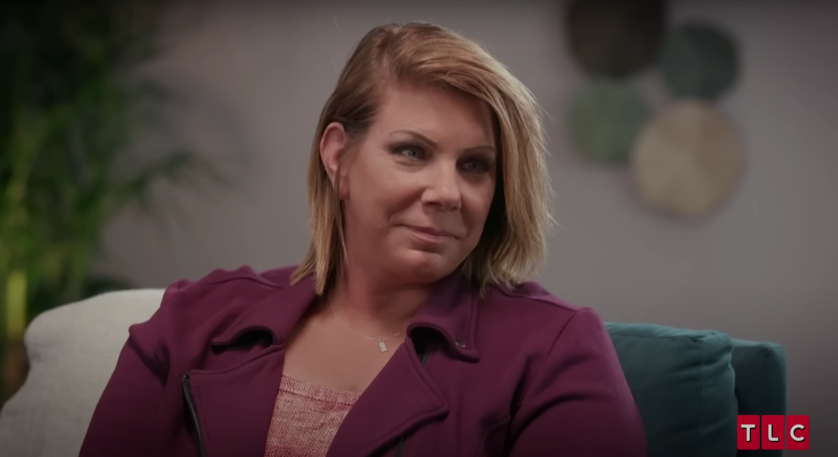 Meri Brown during an interview segment on 'Sister Wives' Season 17. Meri Brown seems to hint at a tell-all book on Instagram