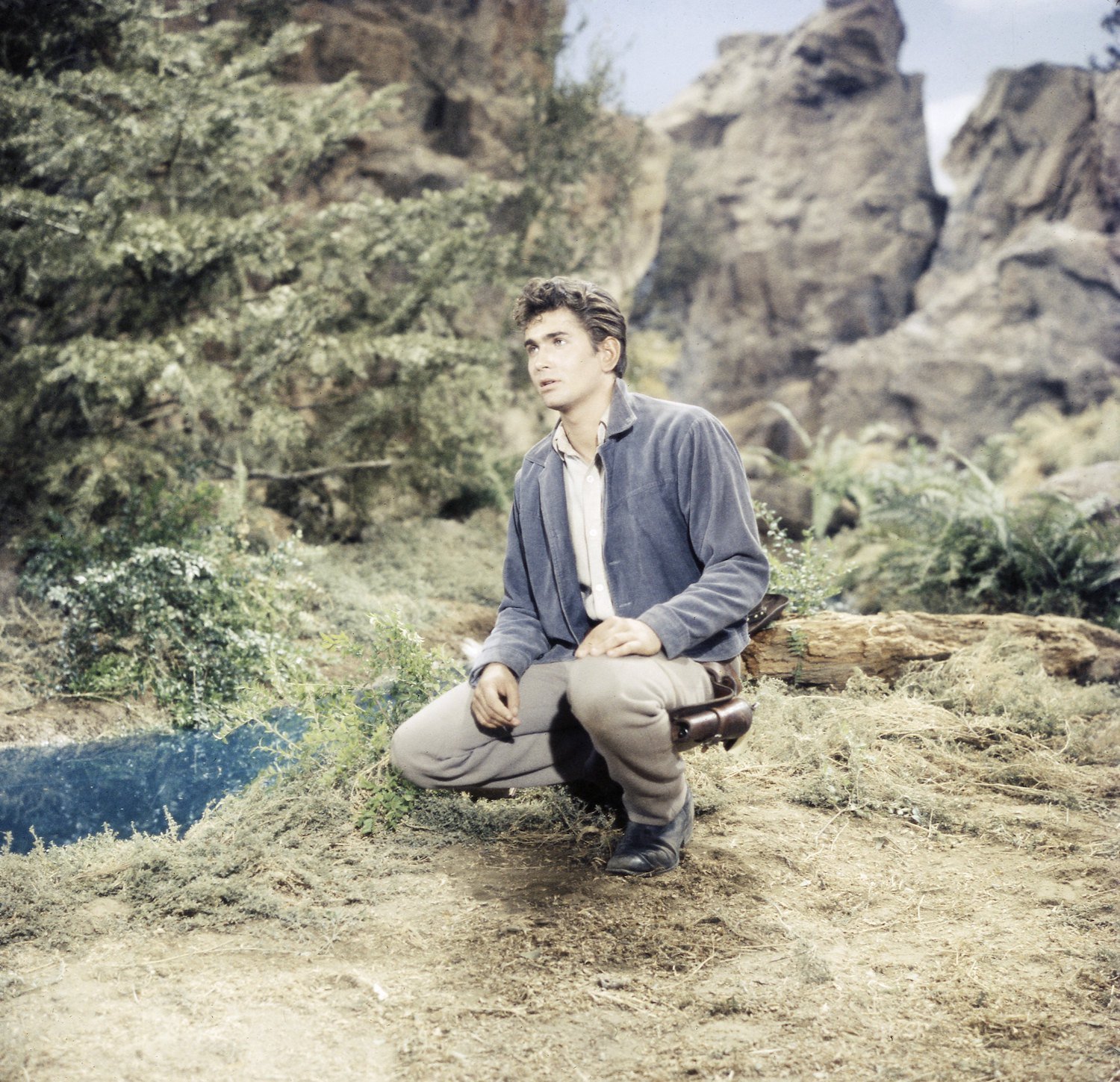 Michael Landon as Joseph 'Little Joe' Cartwright in 'Bonanza'