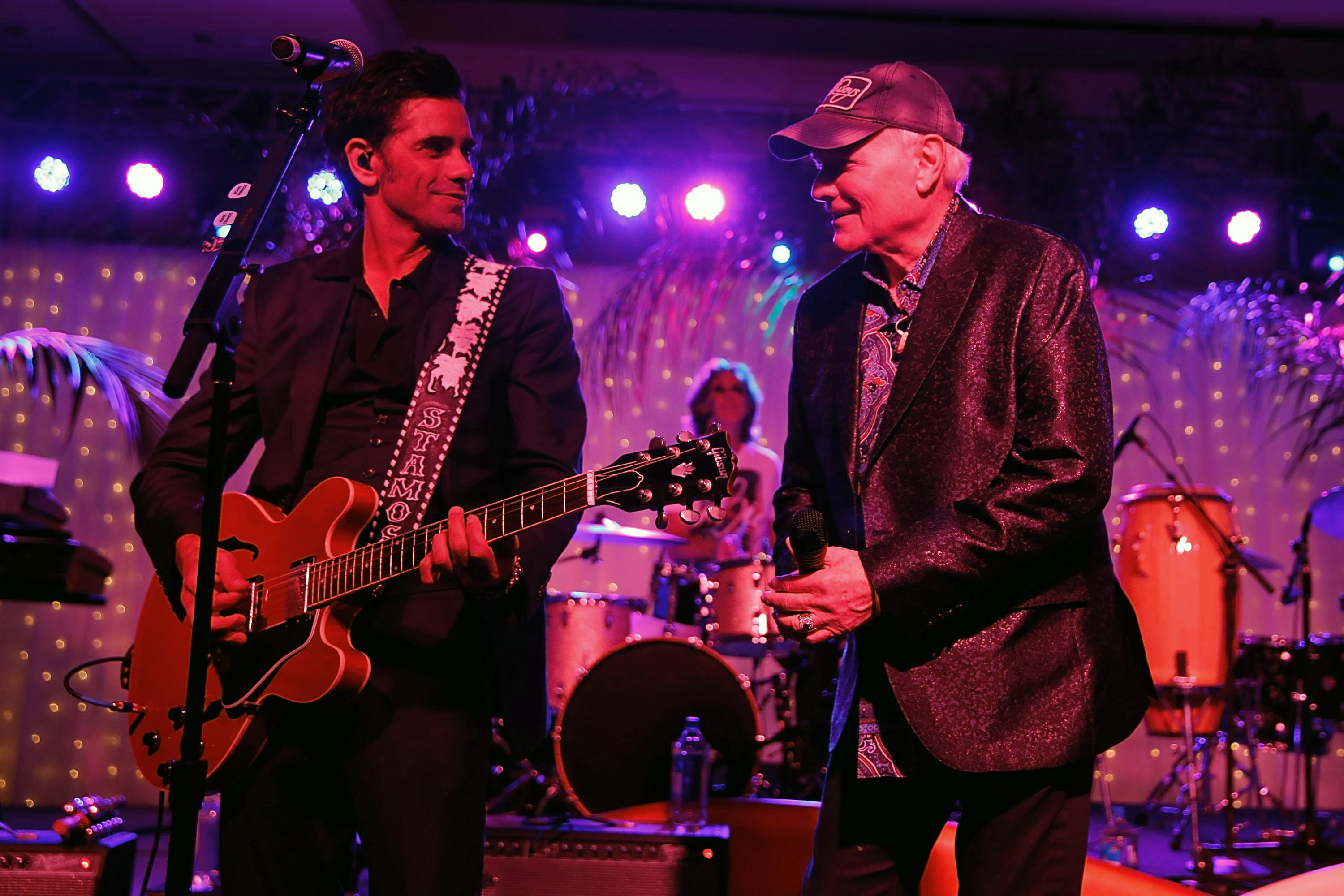 John Stamos and Mike Love perform at the Goodwill of Orange County Gala with John Stamos and The Beach Boys