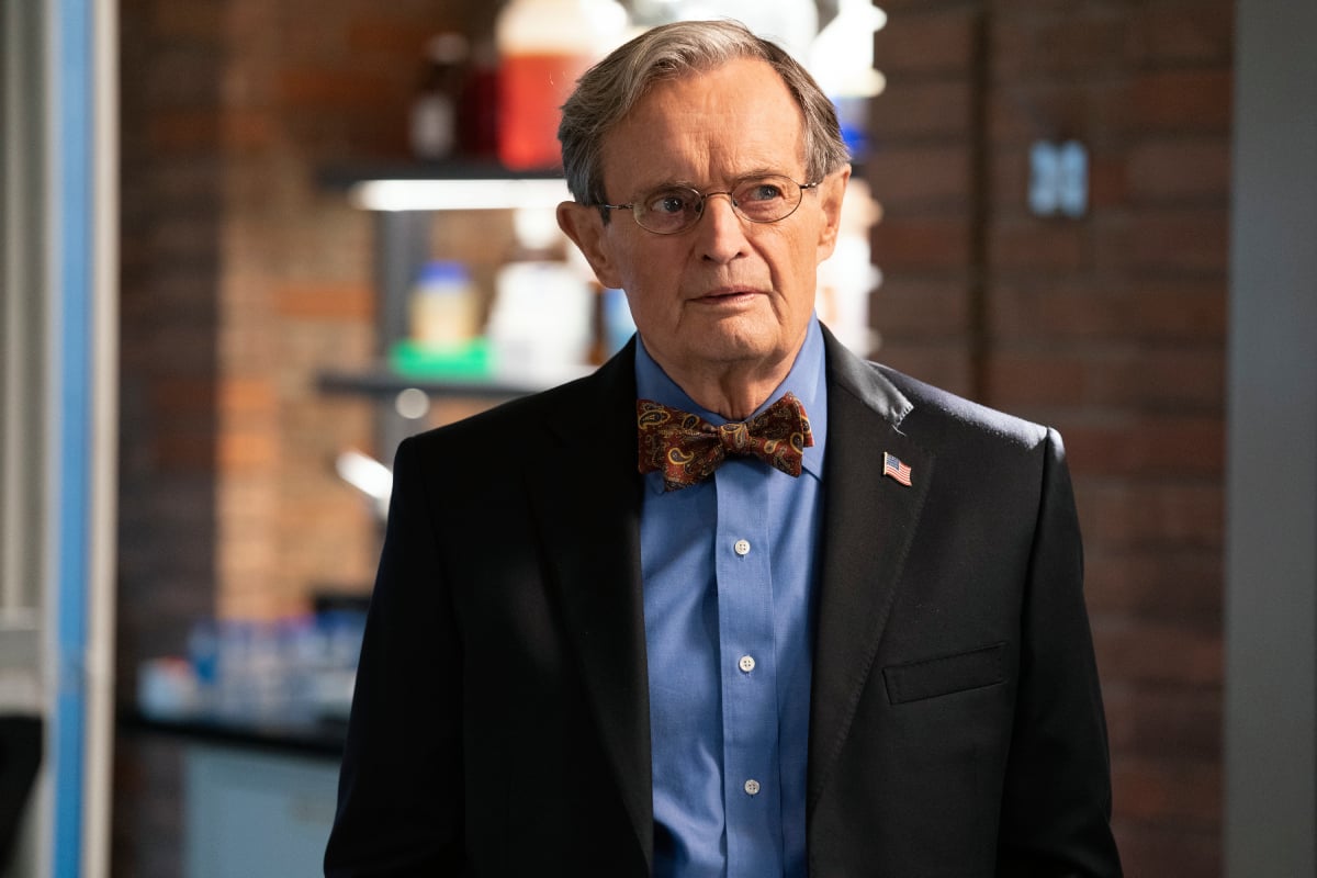 NCIS star David McCallum as Medical Examiner Dr. Donald "Ducky" Mallard