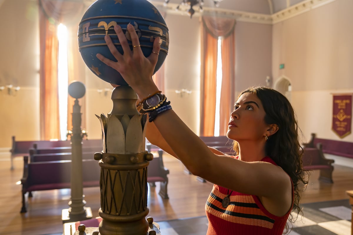 'National Treasure: Edge of History': Lisette Olivera lifts a ball to find a clue