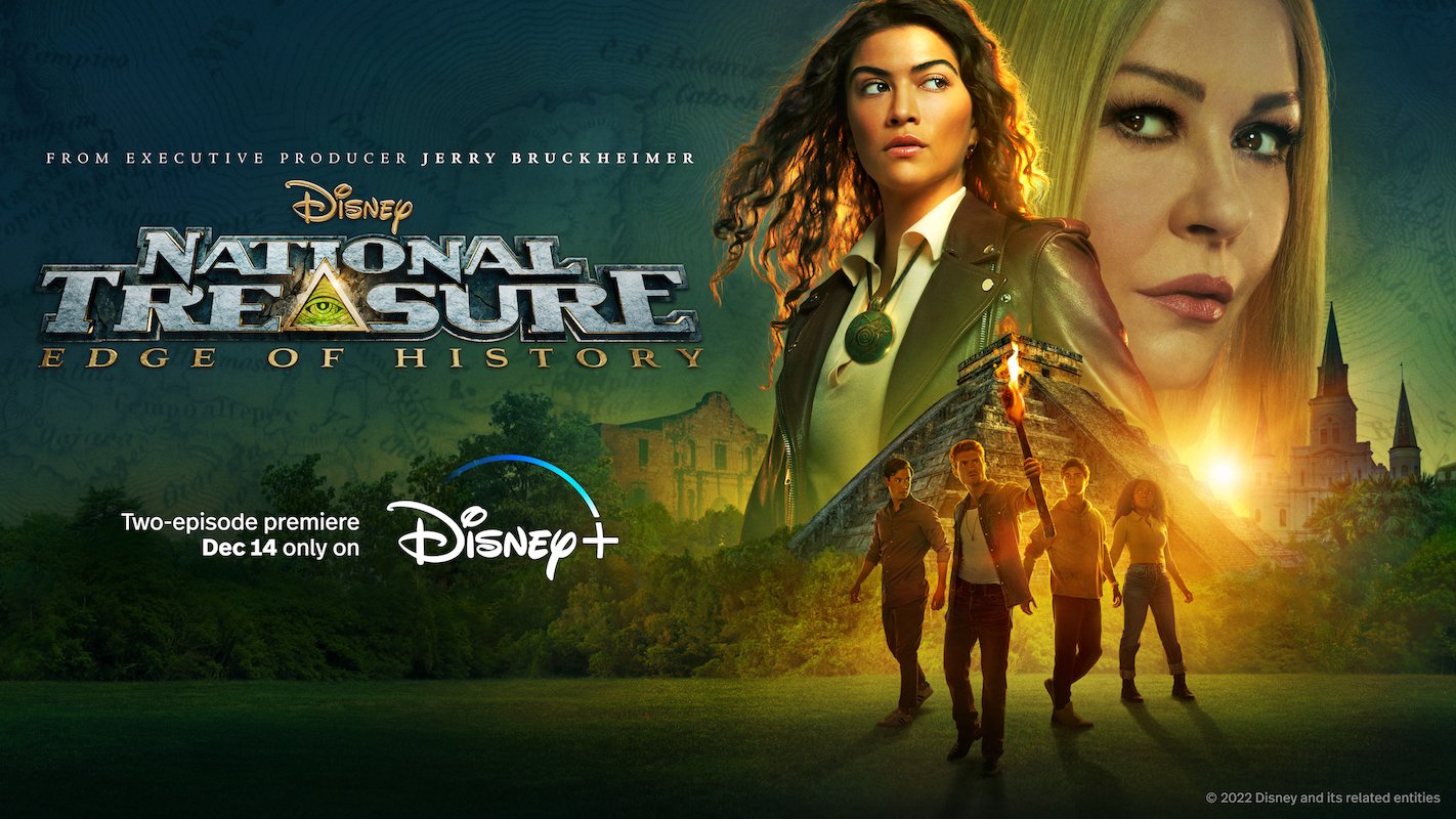 'National Treasure: Edge of History' poster features Lisette Olivera and Catherine Zeta-Jones