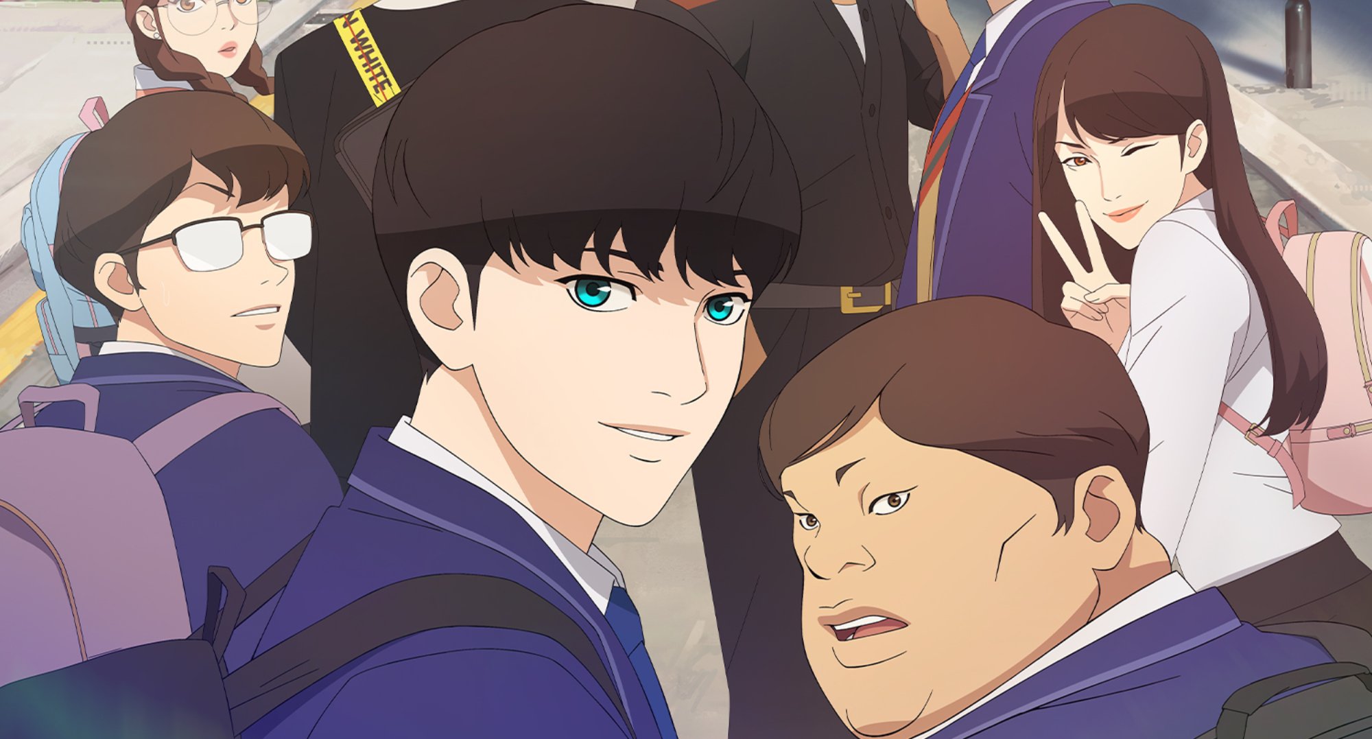 Netflix's Korean anime 'Lookism' main poster.