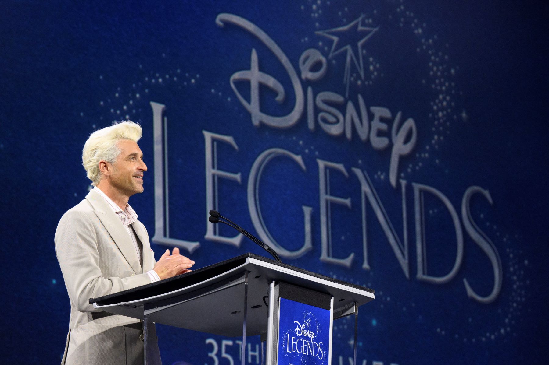 Patrick Dempsey of 'Disenchanted' presenting at the D23 Expo presented by VISA