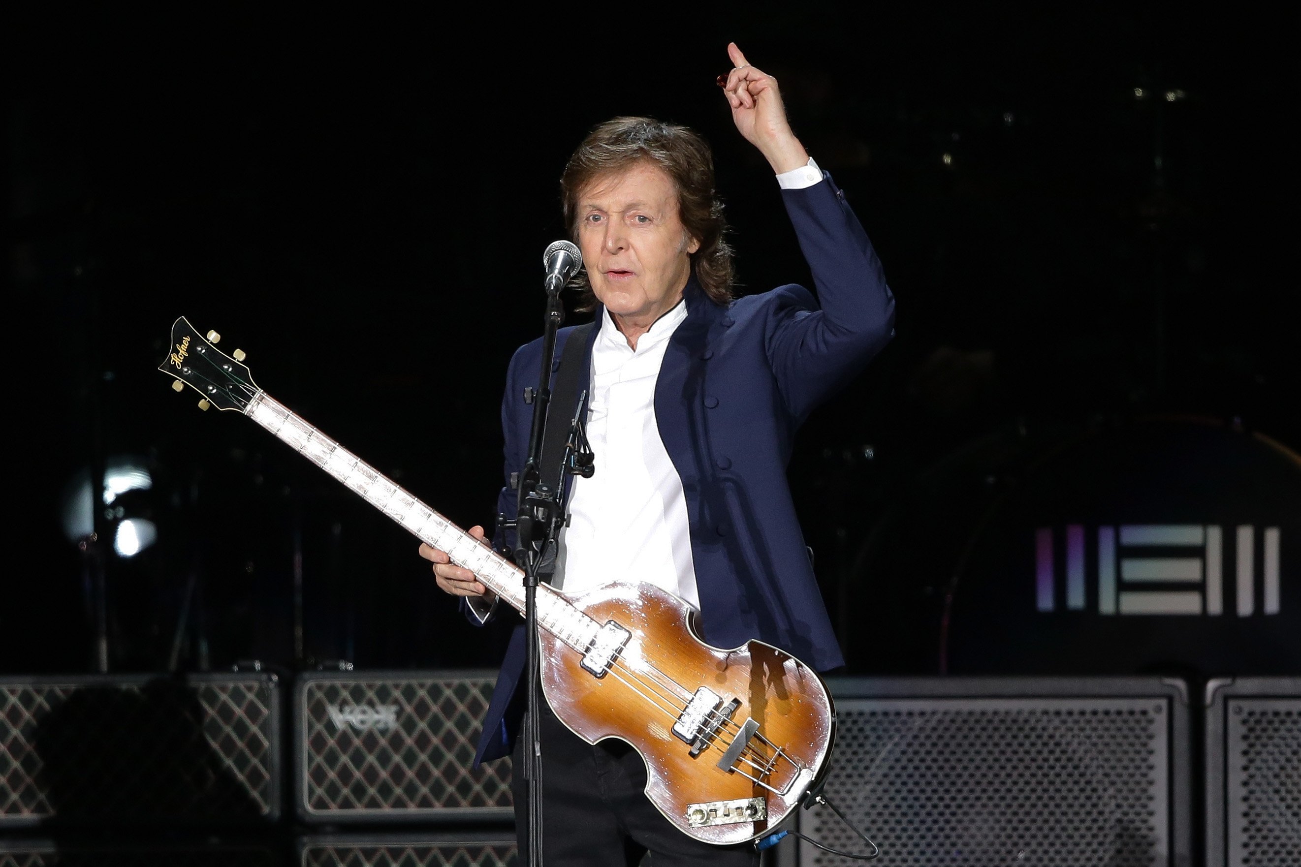 Paul McCartney performs in Seoul, South Korea