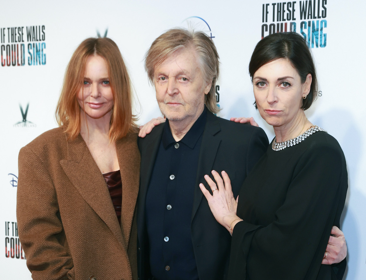 Paul McCartney (center) with daughters Stella (left) and Mary, who directed the Abbey Road Studios documentary 'If These Walls Could Sing' and rediscovered her love for the building.
