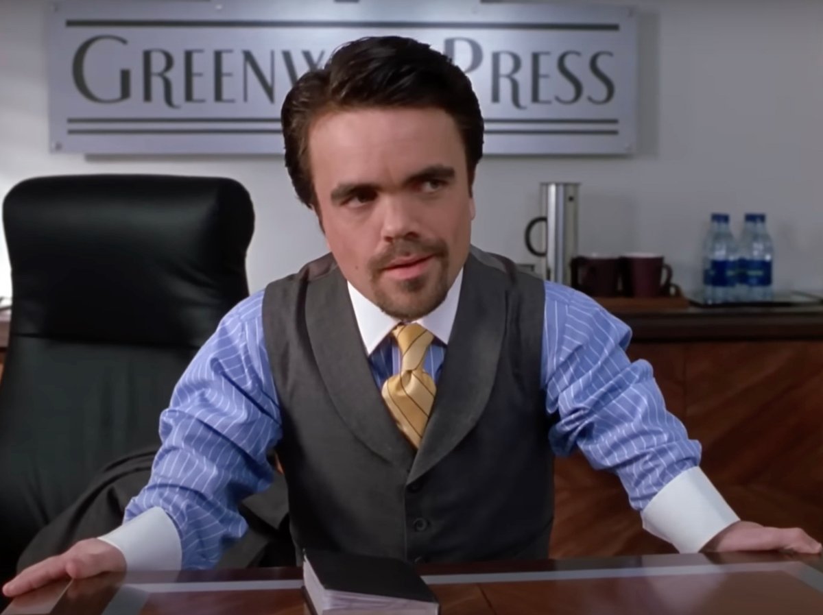 Peter Dinklage films the infamous "angry elf" scene in beloved holiday film, Elf