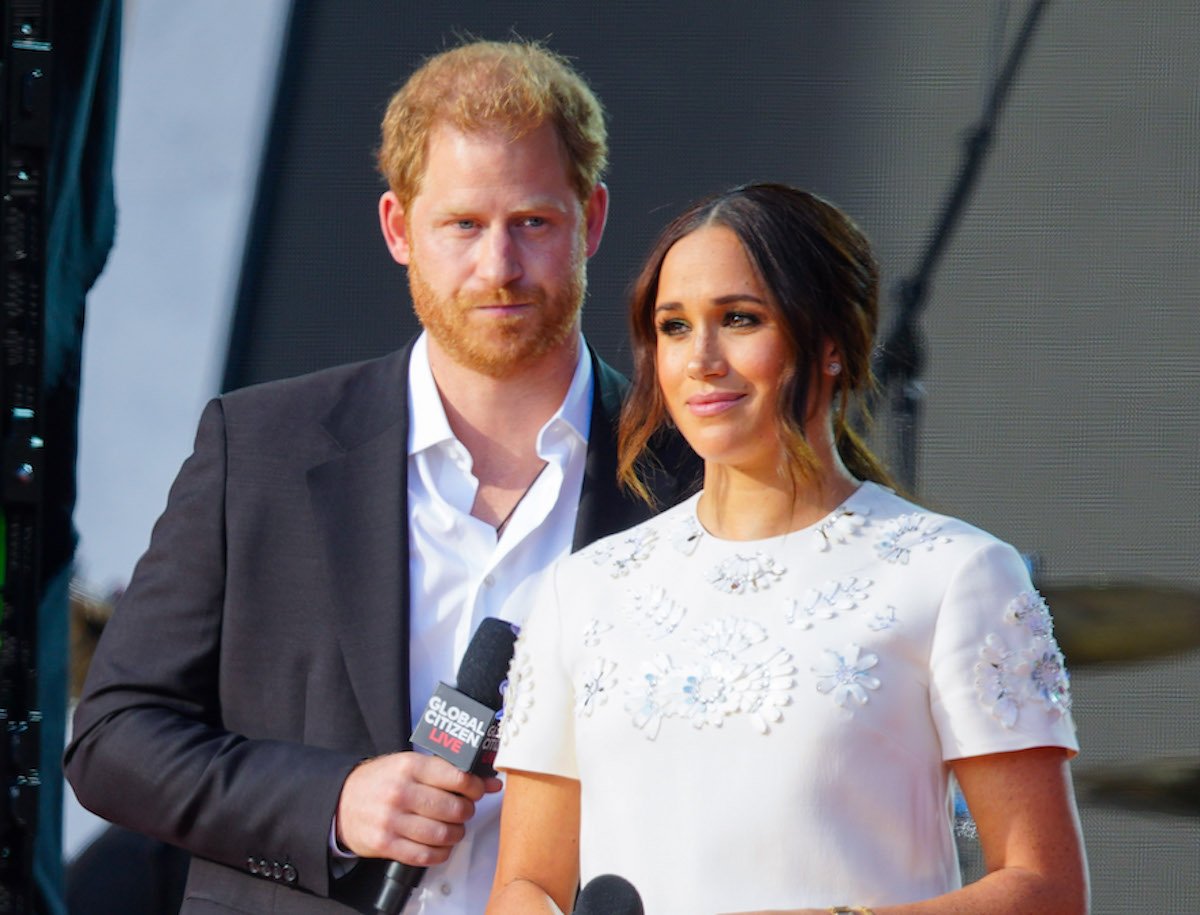 Prince Harry and Meghan Markle, whose global press secretary responded to 'Harry & Meghan' Netflix docuseries criticism regarding privacy with a statement