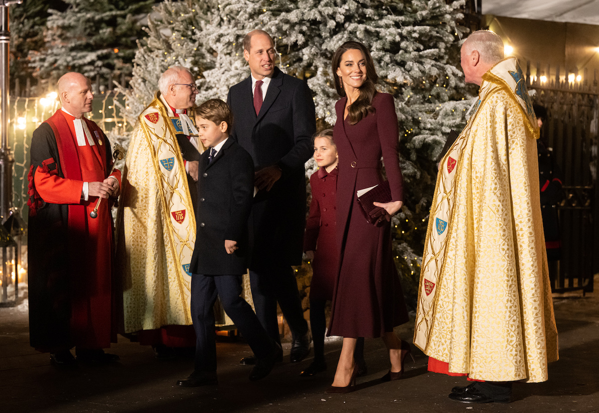 Prince William and Kate Middleton attend Kate Middleton 'Together at Christmas' carol service on Dec. 15, 2022, the same day as Volume II of Prince Harry and Meghan Markle's Netflix docuseries, 'Harry & Meghan', premiered. 