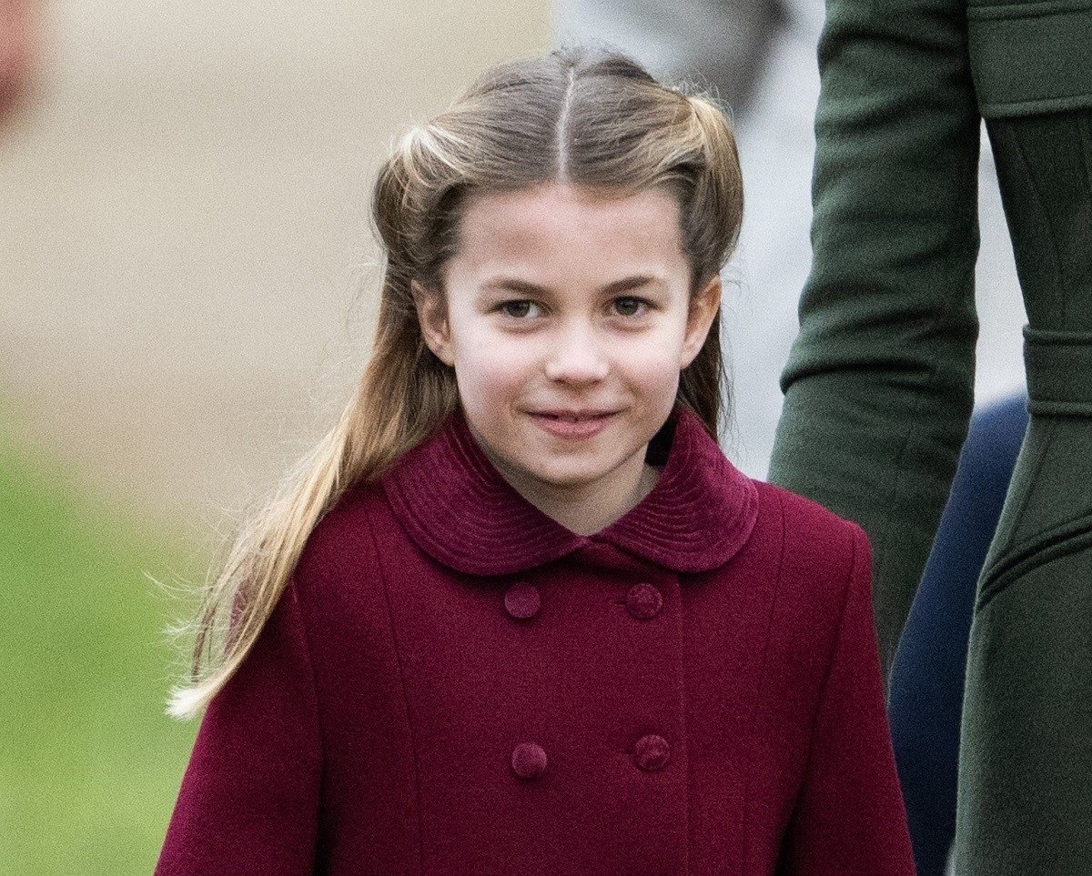 Princess Charlotte attends the Christmas Day service at Sandringham on December 25, 2022
