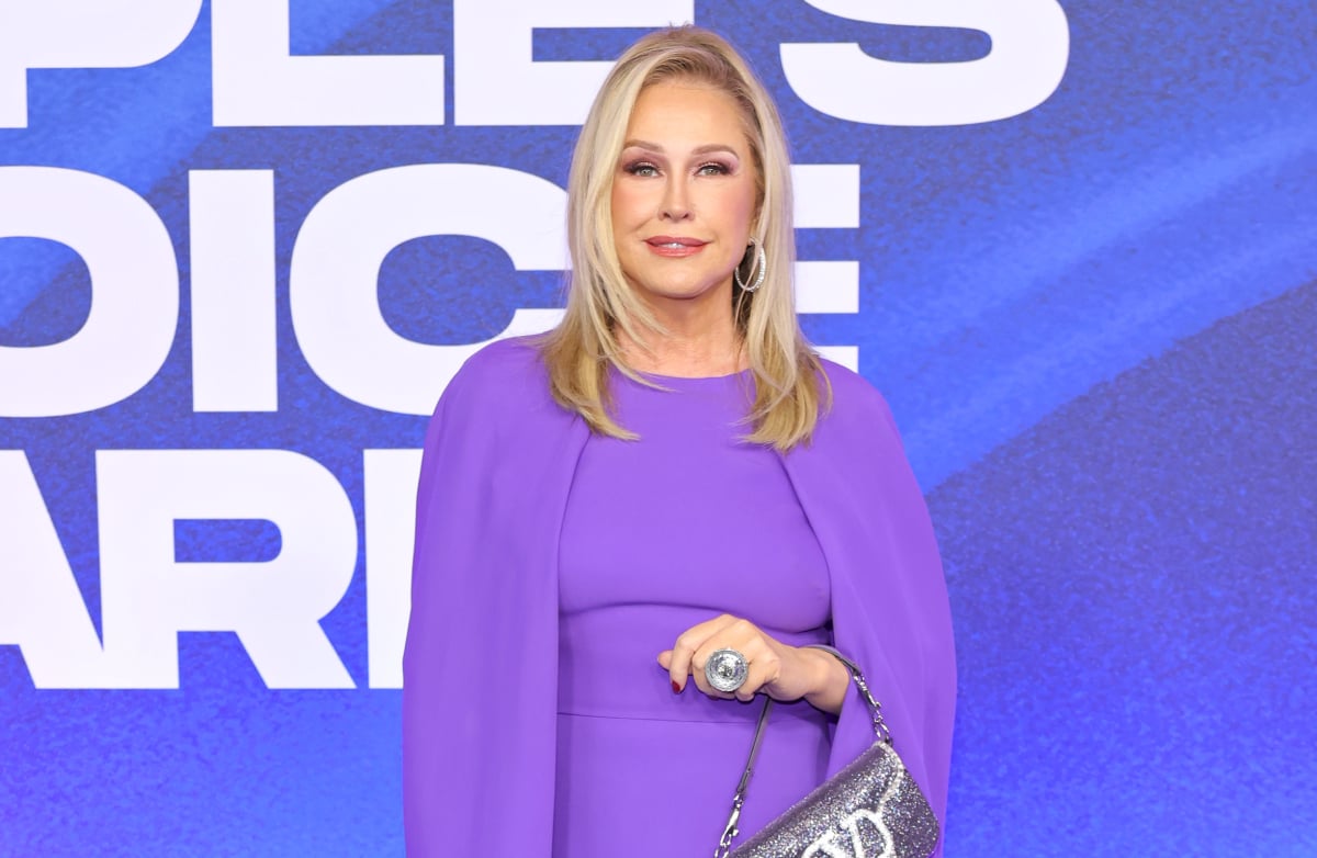 ‘RHOBH’ star Kathy Hilton attends the 2022 People's Choice Awards at Barker Hangar on December 06, 2022 in Santa Monica, California