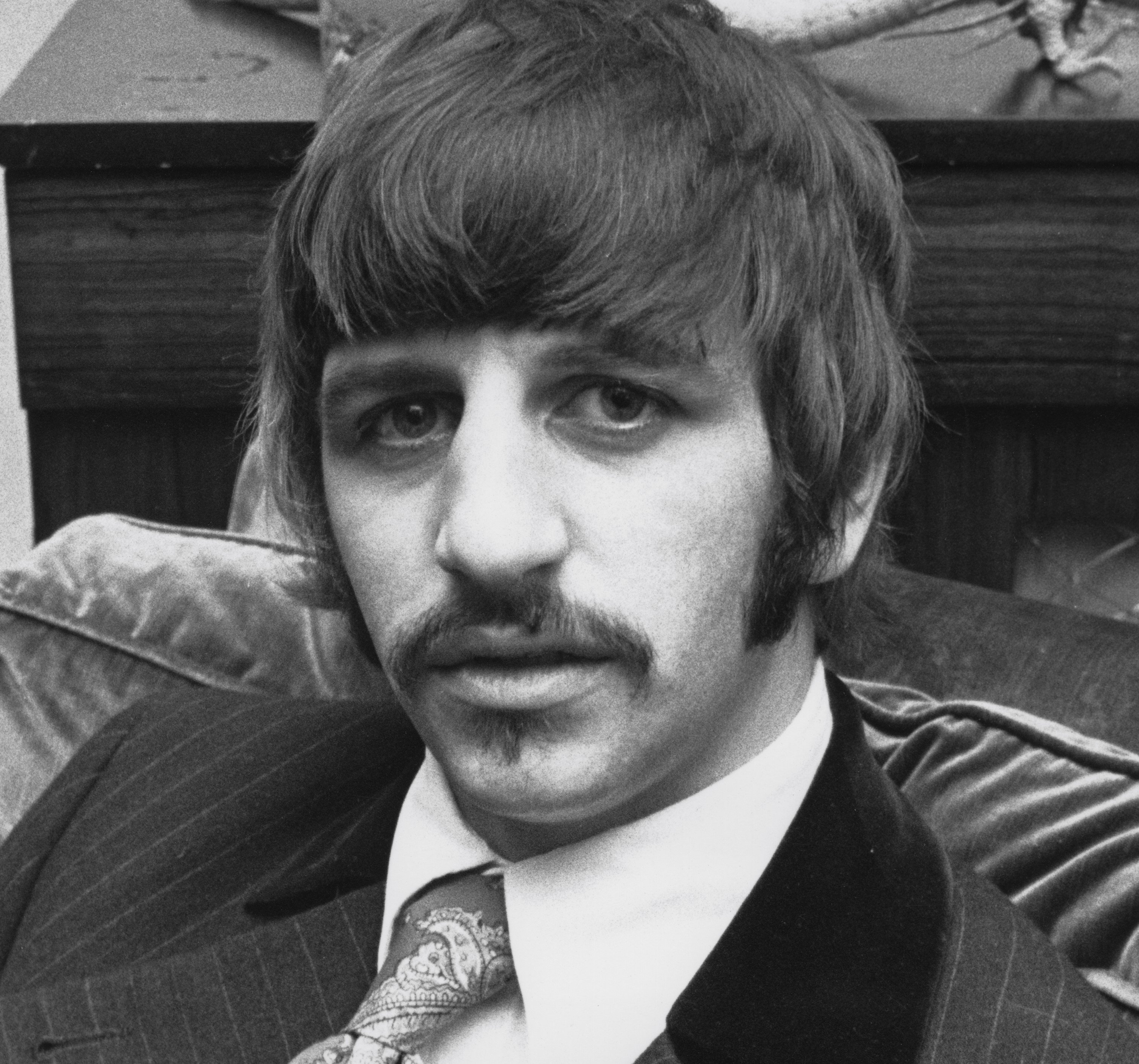 Ringo Starr in a suit