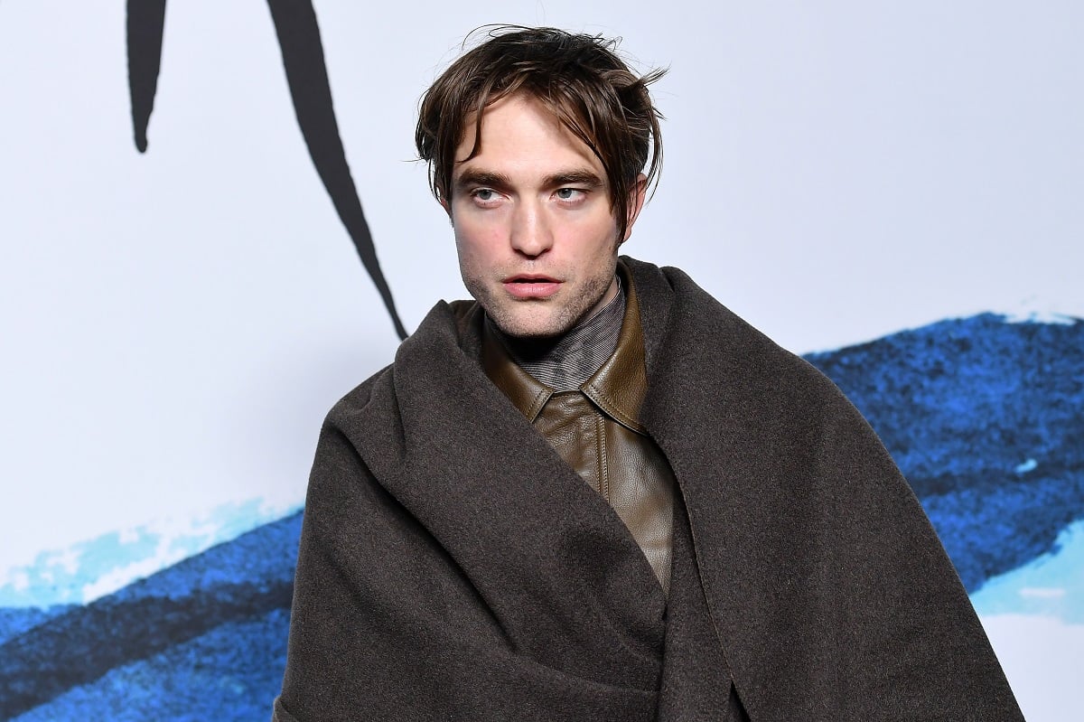 Robert Pattinson at the Dior Homme.