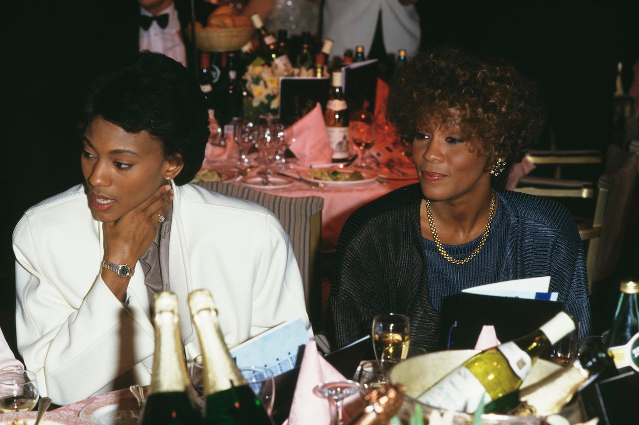 Robyn Crawford and Whitney Houston together at event