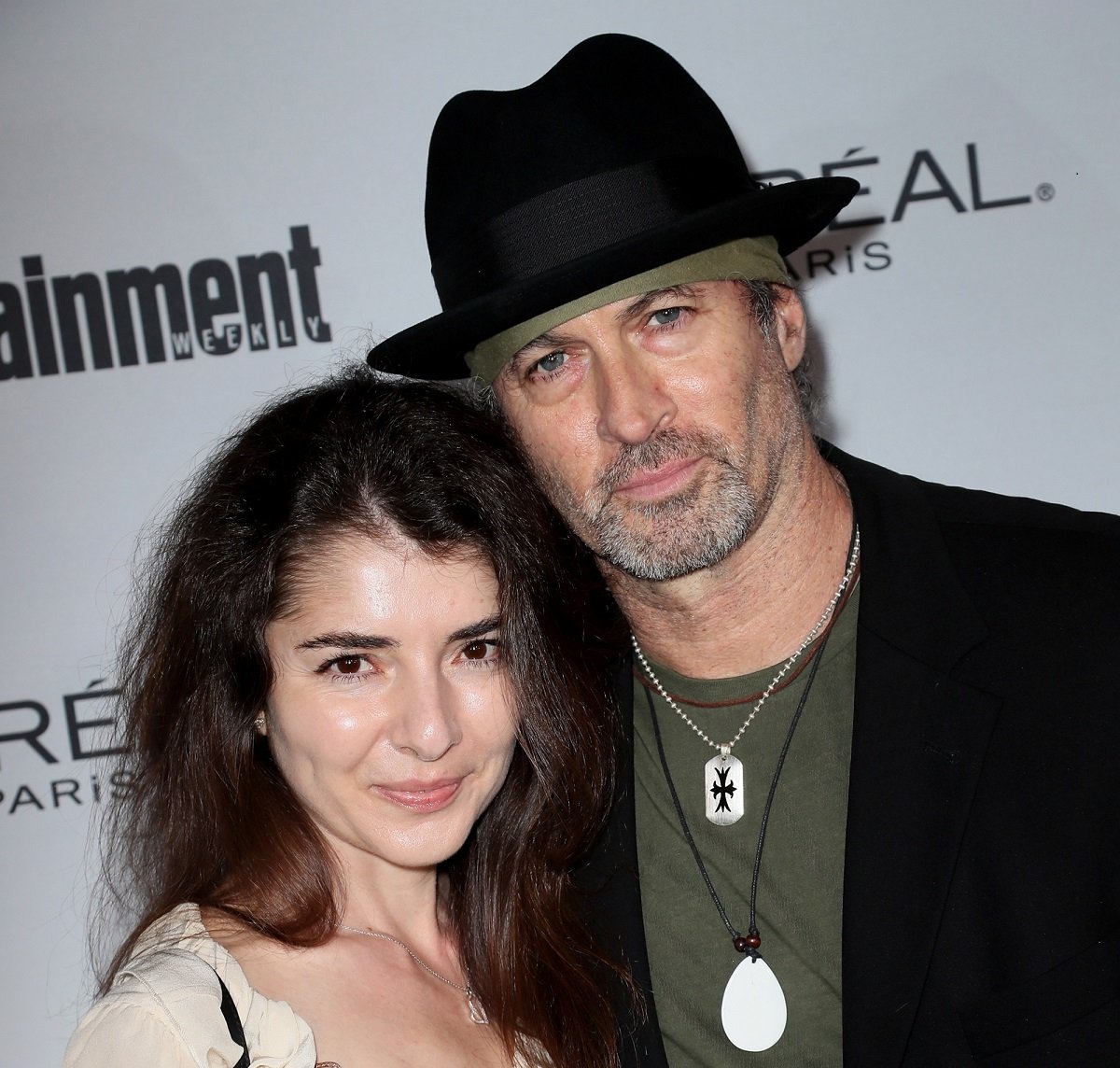 Kristine Saryan and Scott Patterson appear together at the 2016 Entertainment Weekly Pre-Emmy Party.  Saryan joined the 'Gilmore Girls' cast for one episode.  Patterson portrayed Luke Danes for seven seasons