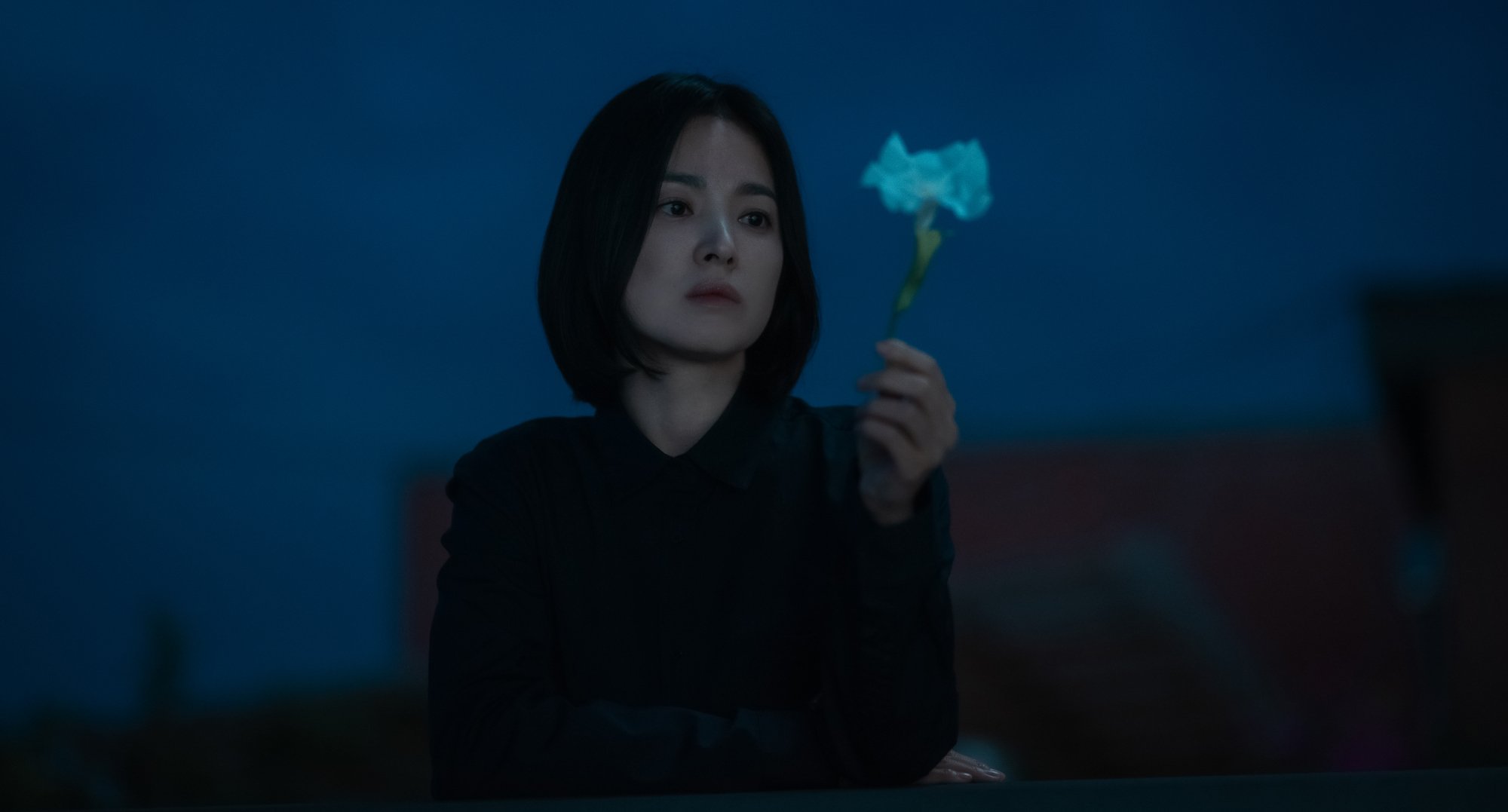 Song Hye-kyo as Dong-eun in 'The Glory' Part 1 K-drama.