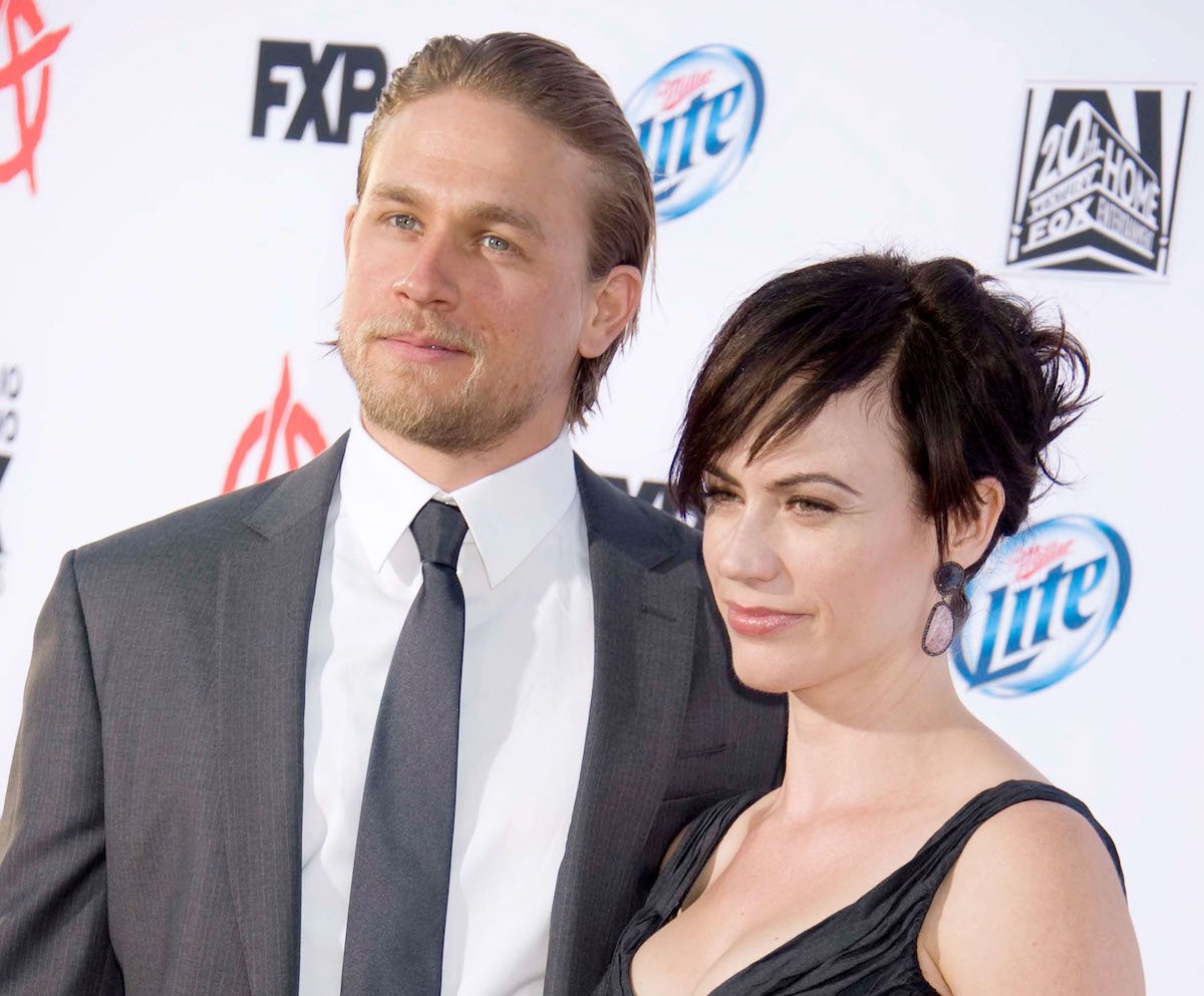 Charlie Hunnam and Maggie Siff of 'Sons of Anarchy'