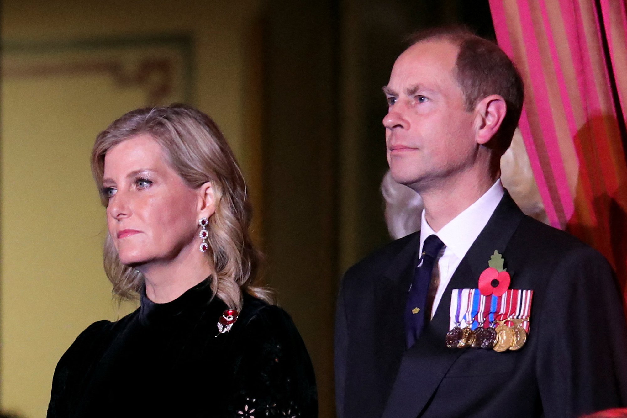 Sophie Wessex and Prince Edward attend annual Royal British Legion memorial service