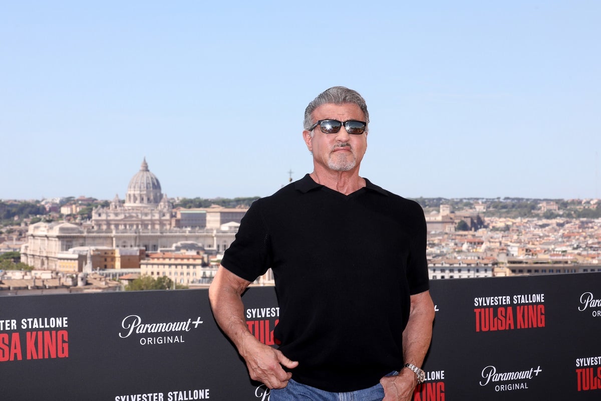 Sylvester Stallone at the 'Tulsa King' photocall.