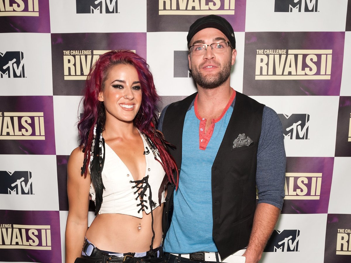 The Challenge stars Cara Maria Sorbello and CT Tamburello attend MTV's "The Challenge: Rivals II" Final Episode and Reunion Party at Chelsea Studio on September 25, 2013 in New York City