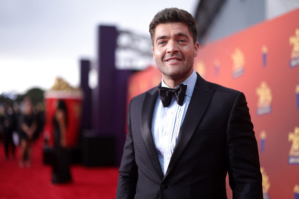 The Challenge star CT Tamburello attends the 2022 MTV Movie & TV Awards: UNSCRIPTED at Barker Hangar in Santa Monica, California and broadcast on June 5, 2022