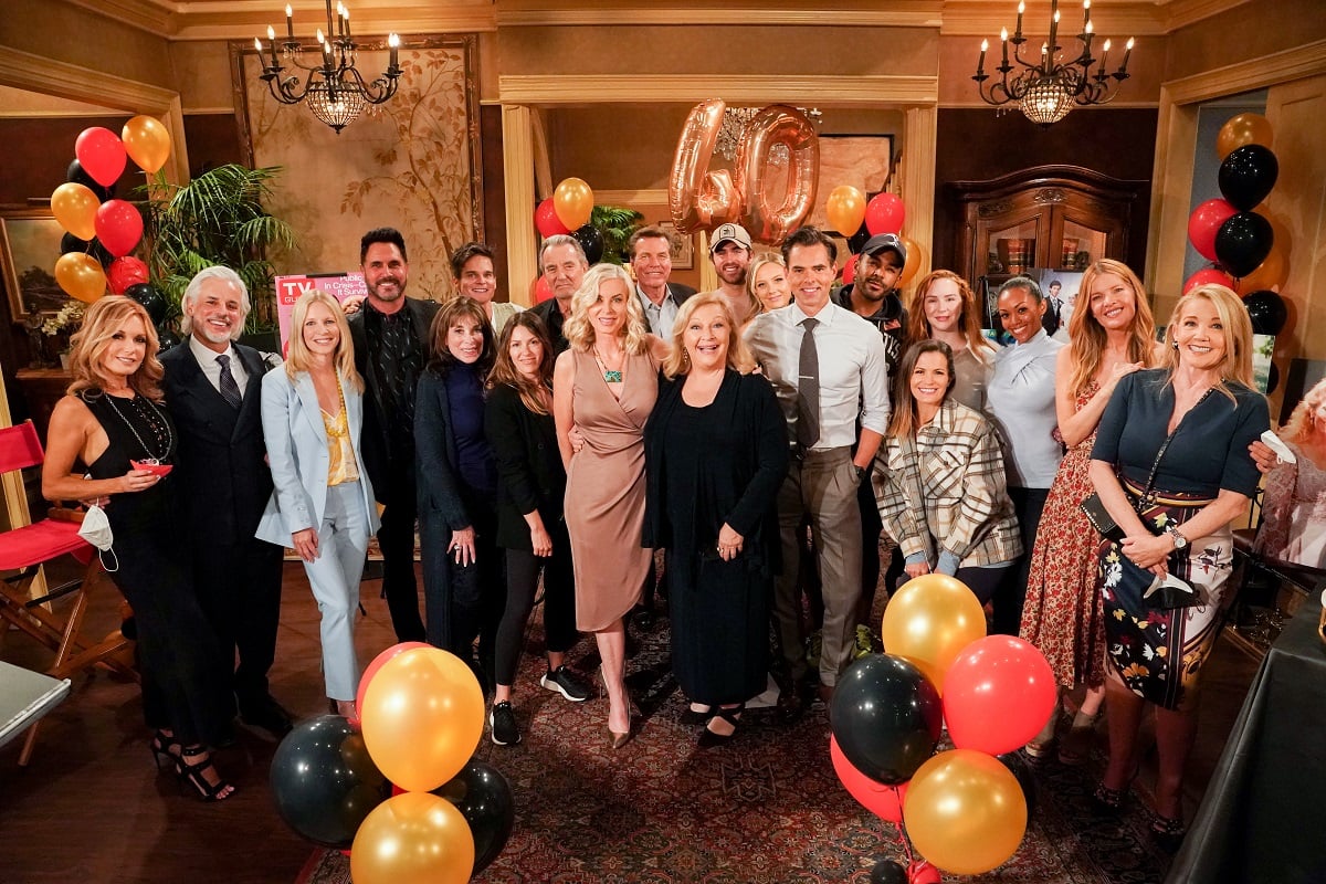 'The Young and the Restless' cast celebrates their co-star's Eileen Davidson and Beth Maitland's 40th anniversary with the show.