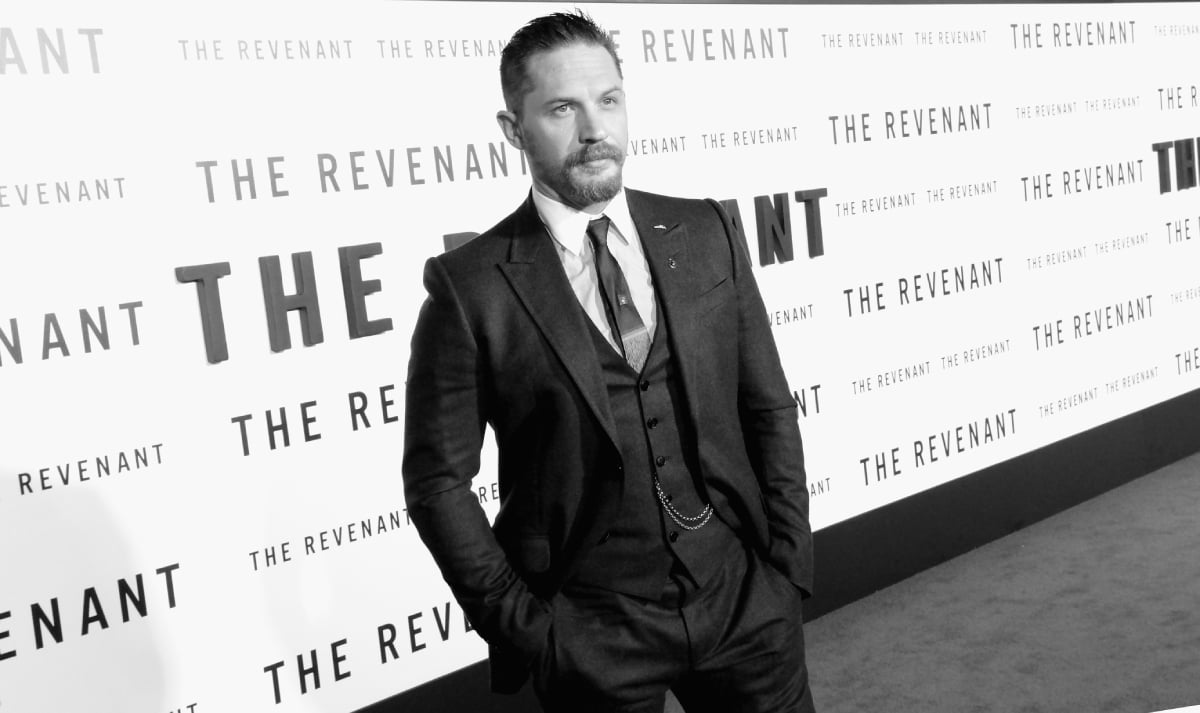 Tom Hardy — a possibility to be the next James Bond — arrives at the Premiere Of 20th Century Fox And Regency Enterprises' "The Revenant" at TCL Chinese Theatre on December 16, 2015 in Hollywood, California