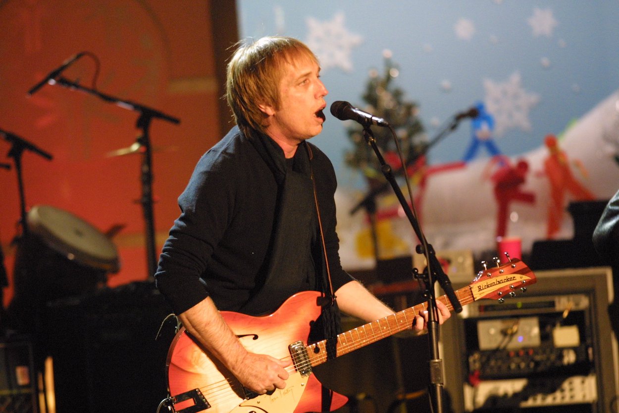 Tom Petty performs during the 'A Very Special Christmas' TV special in 2000. Petty hid an easter egg on his holiday song 'Christmas All Over Again' with help from a friend.