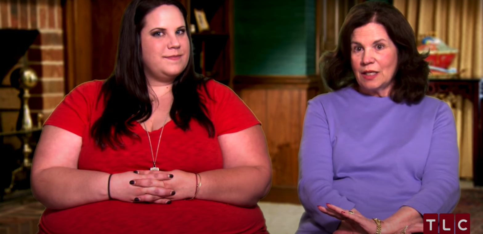 Whitney Way Thore with her mother Babs Thore in an episode 'My Big Fat Fabulous Life' on TLC