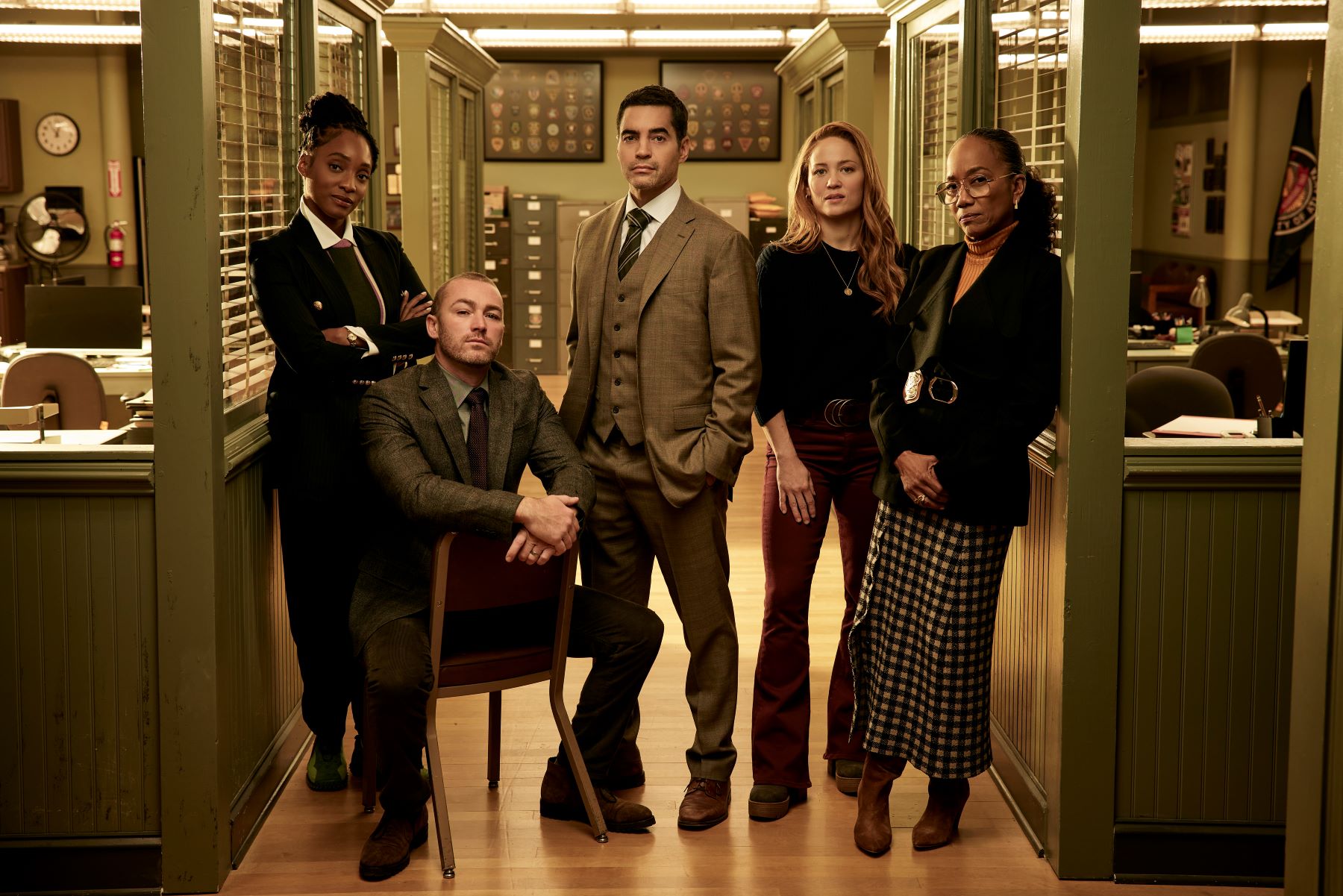 Iantha Richardson as Faith Mitchell, Jake McLaughlin as Michael Ormewood, Ramón Rodrìguez as Will Trent, Erika Christensen as Angie Polaski, and Sonja Sohn as Amanda Wagner