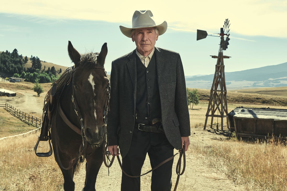 Harrison Ford as Jacob Dutton in the Yellowstone prequel 1923