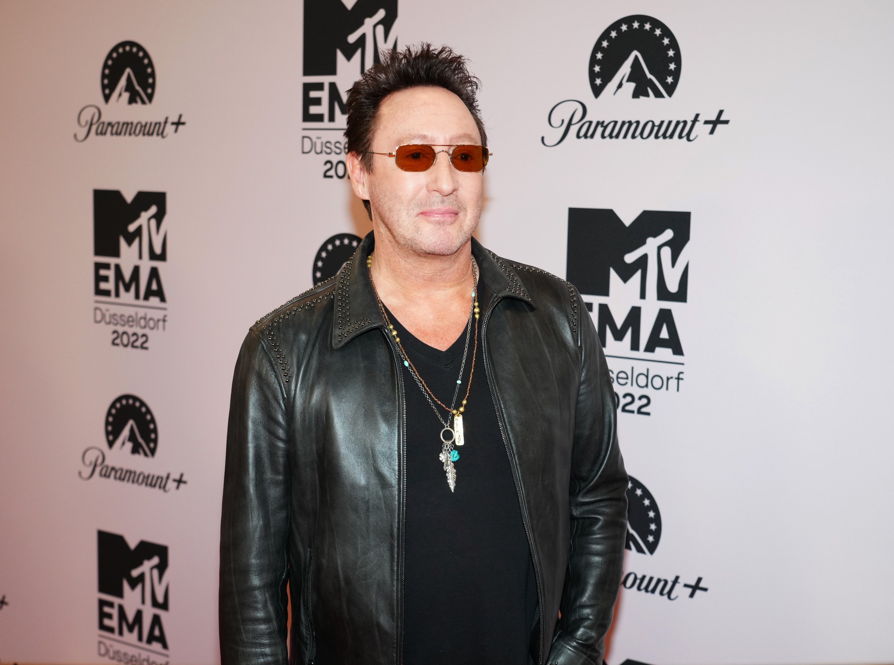 Julian Lennon, son of John Lennon, attends the MTV Europe Music Awards 2022 in Germany