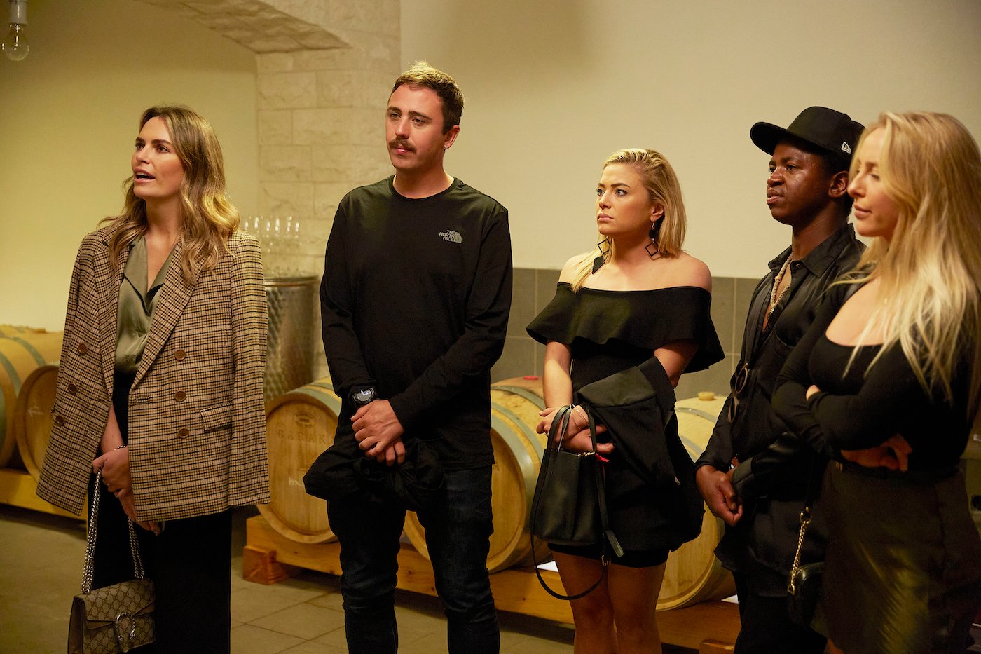 'Below Deck Med' crew gather at a winery