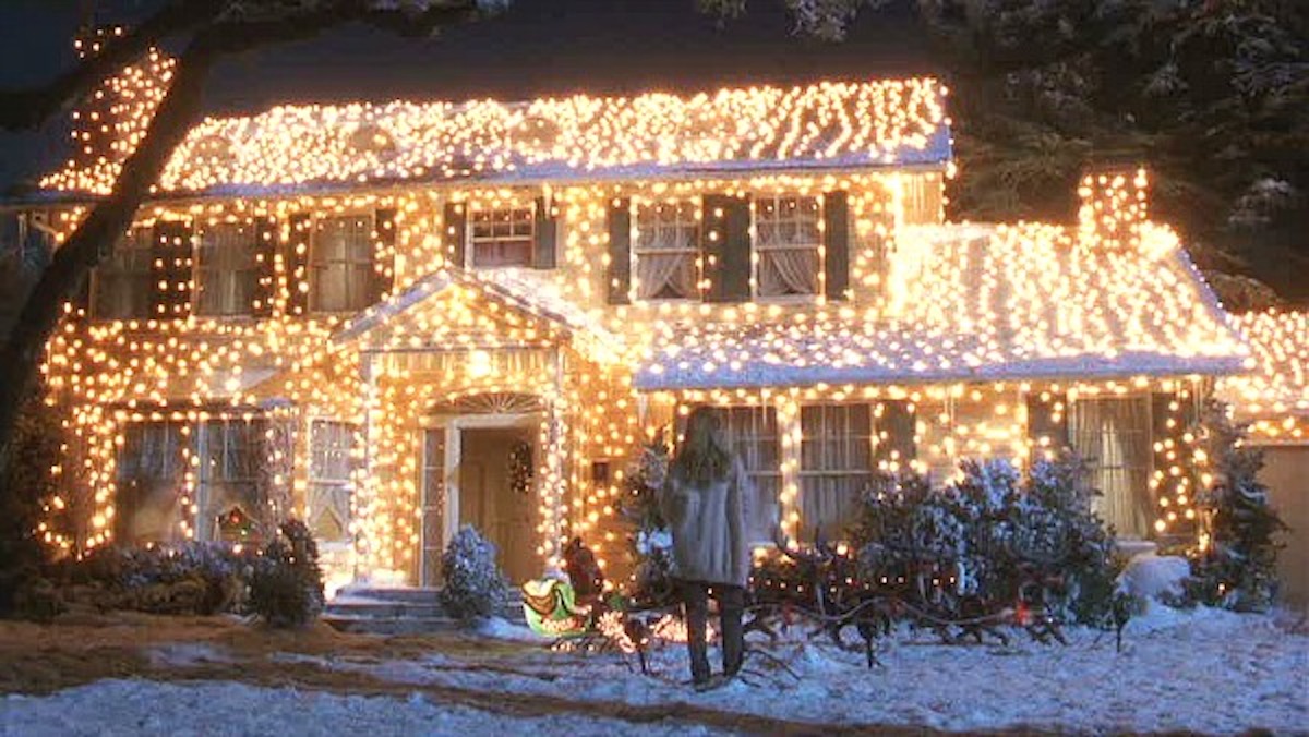 The Griswold house from National Lampoon's 'Christmas Vacation'
