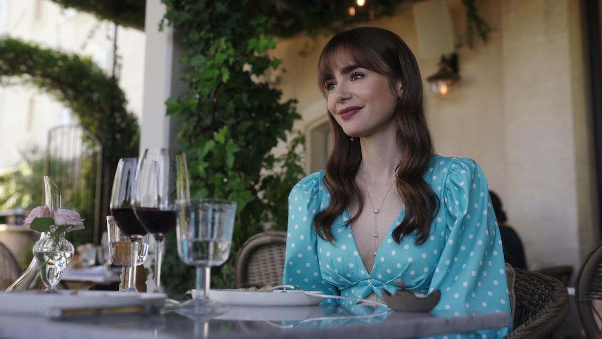 Emily Cooper (Lily Collins) lives a lavish and somewhat unattainable lifestyle in the Netflix series 'Emily in Paris'