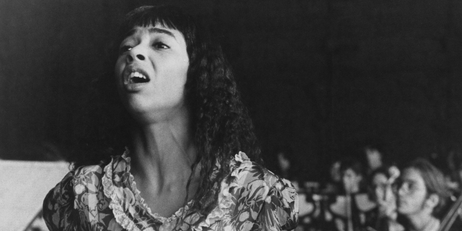 Irene Cara in a movie still from the feature film 'Fame.'