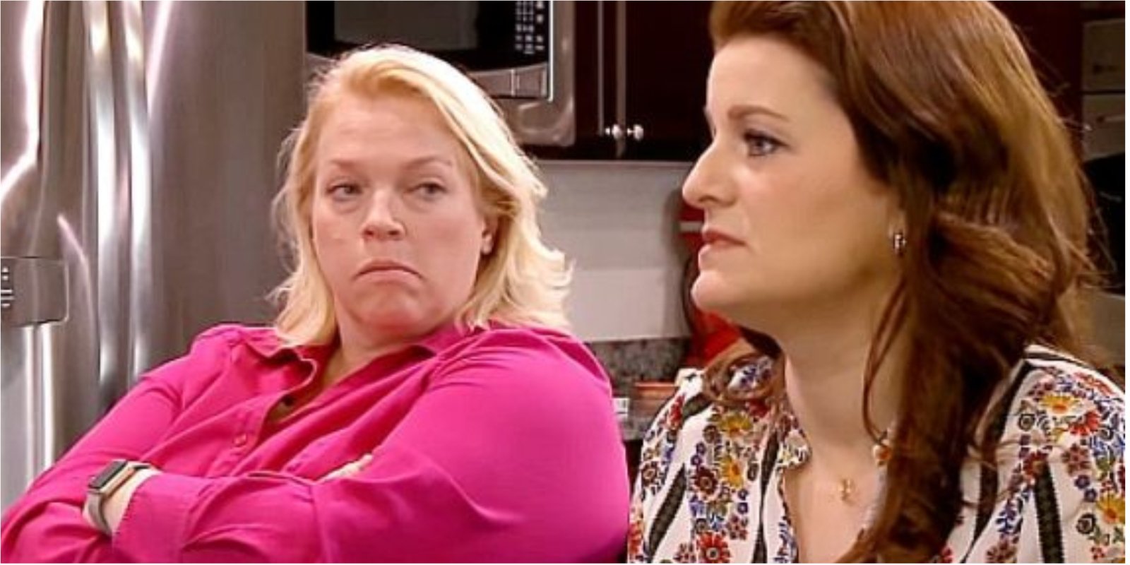 Janelle and Robyn Brown in a screen grab from TLC's 'Sister Wives.'