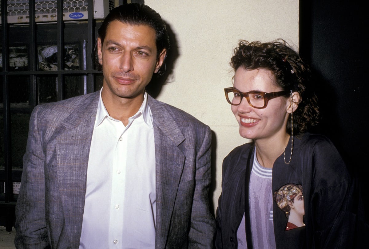 jeff goldblum geena davis