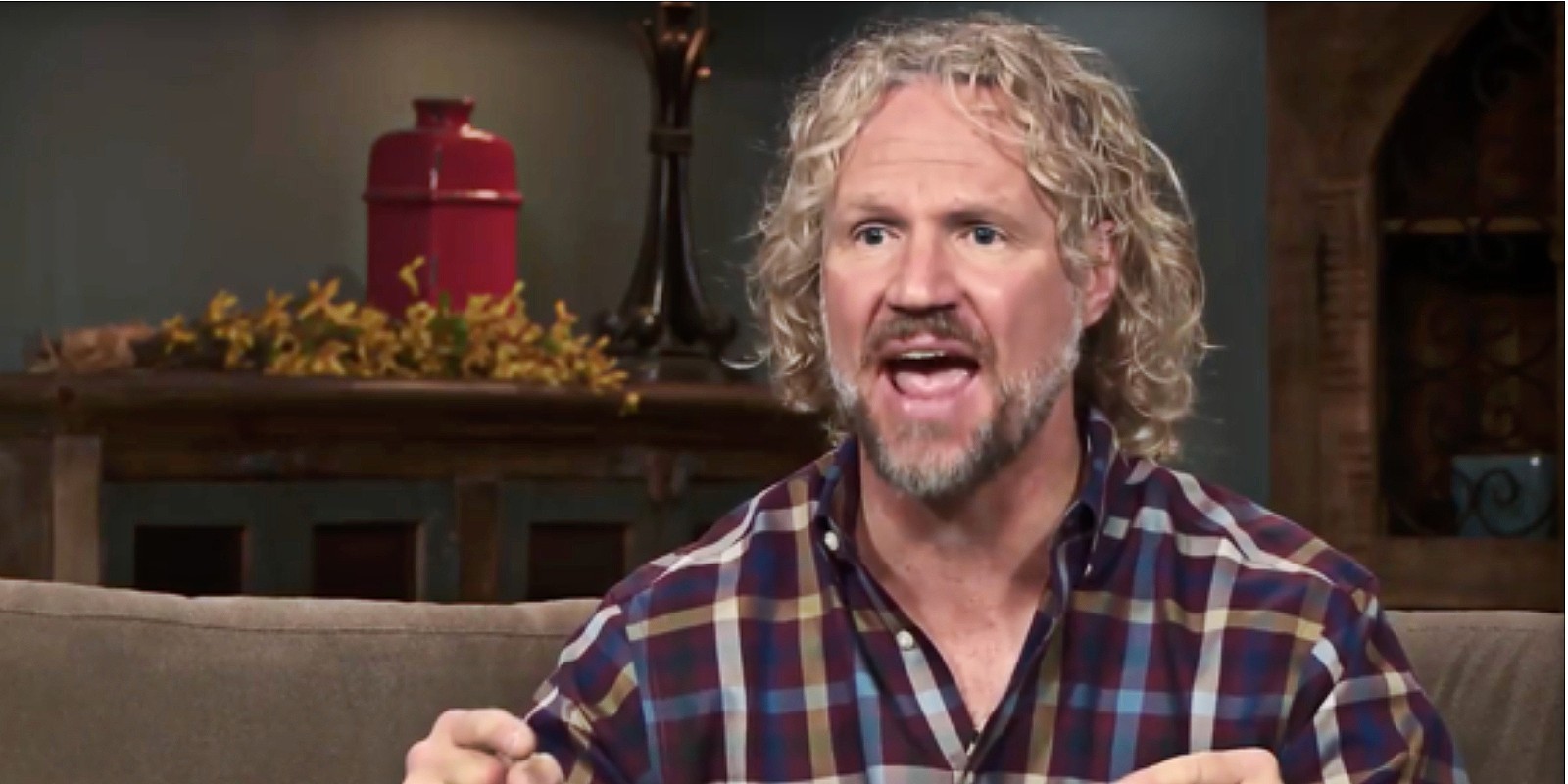 Kody Brown is seated in a confessional interview for "Sister Wives."