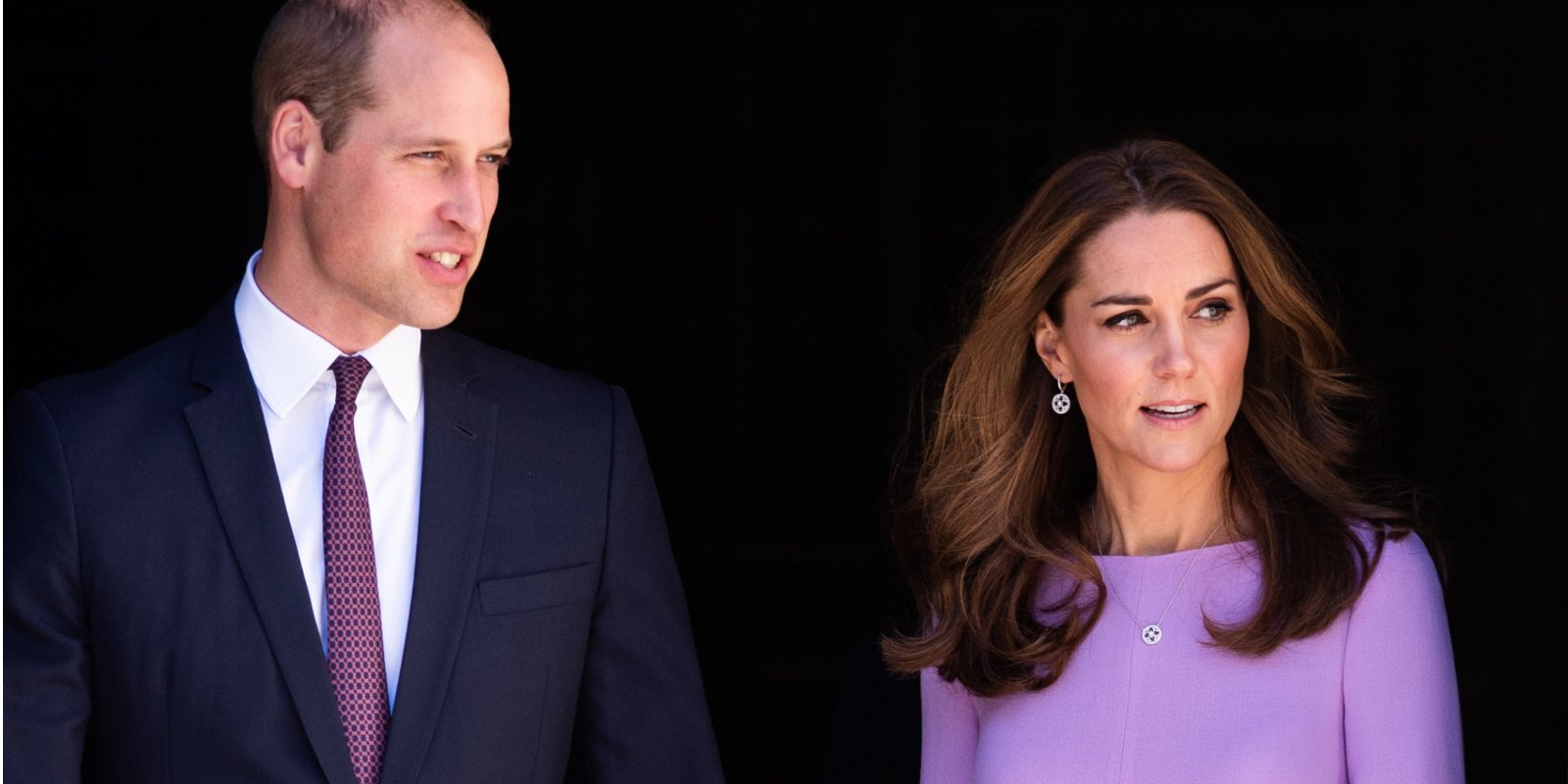 Prince William and Kate Middleton leave the Global Ministerial Mental Health Summit at London County Hall on October 9, 2018 in London, England.