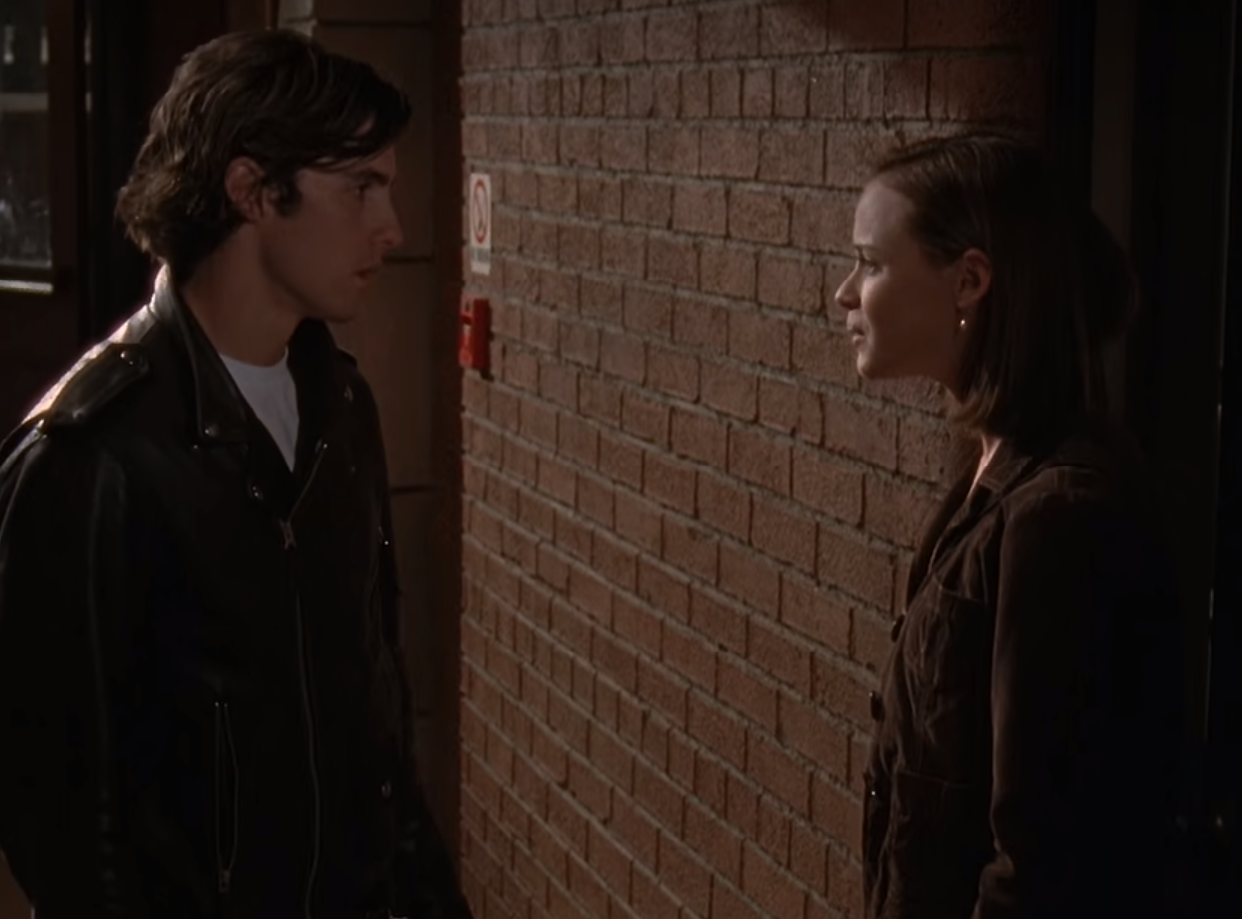 Rory and Jess in season 4 of 'Gilmore Girls' 