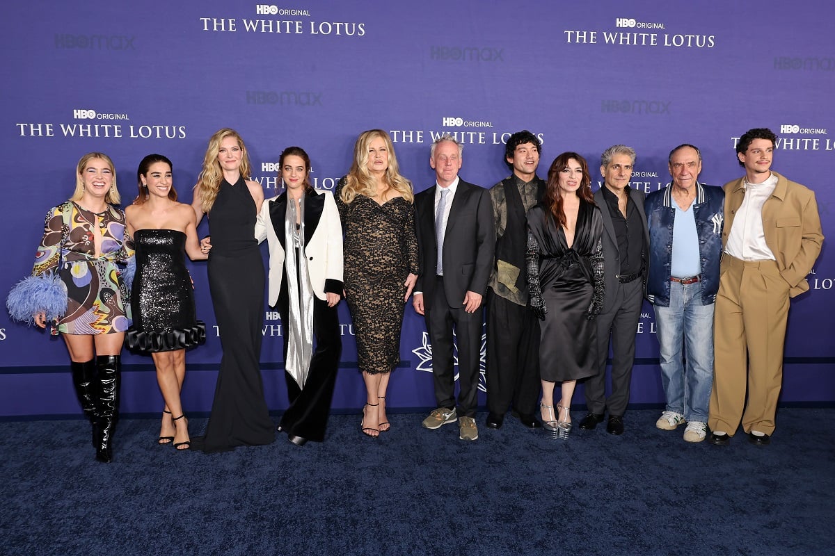 the white lotus season 2 cast