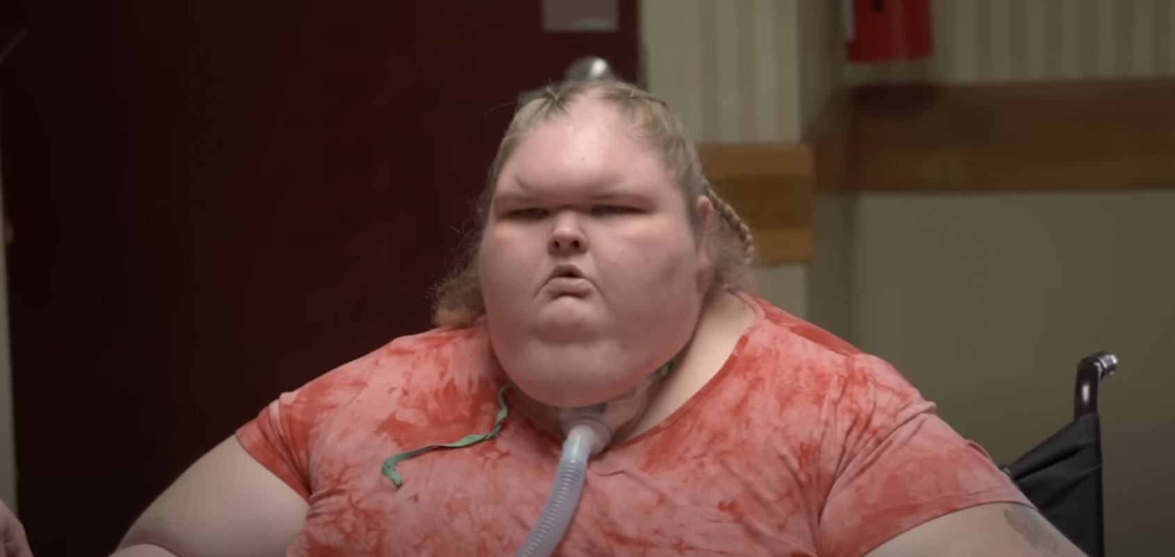 Tammy Slaton with a tracheotomy in '1000-Lb. Sisters' Season 4